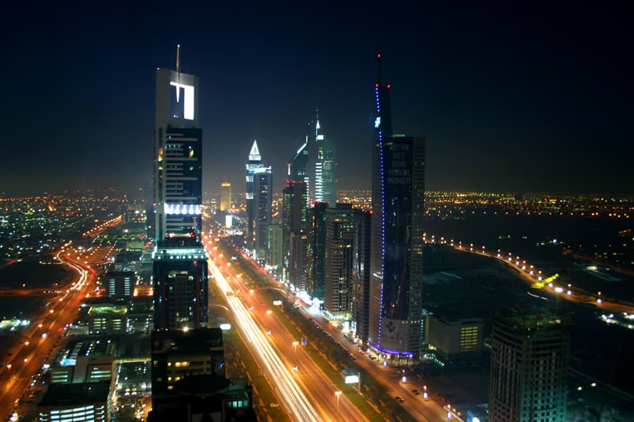 خلفية دبي والإمارات